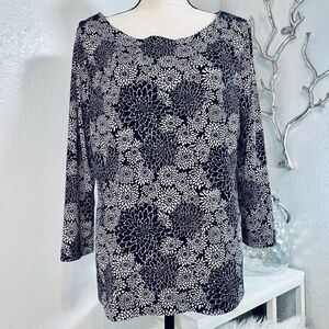 Prophecy Floral Blouse Long Sleeve Large